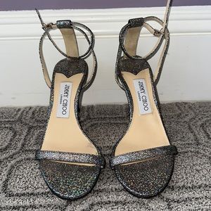 Jimmy Choo sparkly heels